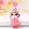 Mini16cm BJD Dolls Lovely For Girls, 1/12 Doll with Clothes and Shoes, Movable 13 Joints Cute Girl Gift Child Toys,CD,