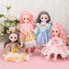 with Clothes 30cm BJD Doll Dressing Doll Dress Up 3D Eyes Removable Joints Doll Cute 30cm 1/6 bjd Dolls Children Toys