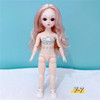 Bjd Doll Body 1/6 Manga Face Anime 3D Eyes 30cm Spherical Joint Nude ​Doll With Head BJD Accessories For Girls Toys