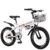 18/20/22 Inches Bicycle Coarse Carbon Steel Frame Dual Disc Brake Bike