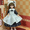 1/6 Bjd Doll Starry Blue Eyes 30CM 23 Movable Jointed Dolls Fashion Dress DIY Toy Dolls with Shoes for Children Birthday Gifts