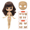 ICY DBS Blyth Doll Joint Body DIY Nude BJD toys Fashion Dolls girl gift Special Offer on sale with face shell hand set A&B