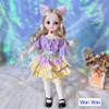 12” Doll With Clothes for Dids Toys Girls 6 to 10 Years 1/6 Clothes for bjd Dolls Dollhouse Accessories