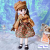 12” Doll With Clothes for Dids Toys Girls 6 to 10 Years 1/6 Clothes for bjd Dolls Dollhouse Accessories
