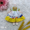 Mini Cute 16cm Bjd Doll Clothes 8-point Princess Dress Ob11 Fashion Doll Changing Clothes Set Girls DIY Dress Accessories Toys