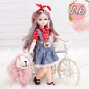 12inch BJD Doll With Clothes For Dids Barbie Toys Girls 6 to 10 Years 1/6 Clothes For Dolls Dollhouse Accessories Full Set