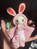 BJD doll 14cm rabbit doll girl's doll birthday gift children's toy rabbit clothing doll full set free delivery project