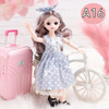 Bjd Dolls 30cm Clothes Full Set 1/6 Kawaii Baby Reborn Dolls Toys For Girls 23 Ball Jointed Barbie Doll Dress Up DIY Kids Toys