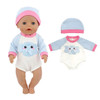 2023 Fashion Doll Jump Suits Fit For 43cm Baby Doll 17 Inch Reborn Baby Doll Clothes