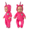 Warm Rompers Jumpsuits+Shoes Fit 17 inch Fit 43cm Baby New Born Doll Clothes