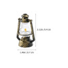 10 Pcs Mini Retro Kerosene Vintage Decor Fake Lights Lamp Kid Toy Plastic Miniature Lantern Child Models