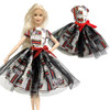 Mix Style Party Dress Fashion Skirt Office Lady Shirt Casual Wear Clothes For Barbie Doll Accessories Modern Clothing JJ