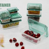 9PCS 1/6 or 1/12 Scale Miniature Dollhouse Food Container Mini Crisper Fruit Box Blyth Doll Kitchen Accessories Toy