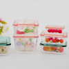9PCS 1/6 or 1/12 Scale Miniature Dollhouse Food Container Mini Crisper Fruit Box Blyth Doll Kitchen Accessories Toy