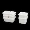 9PCS 1/6 or 1/12 Scale Miniature Dollhouse Food Container Mini Crisper Fruit Box Blyth Doll Kitchen Accessories Toy