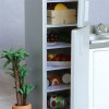 1/12 Dollhouse Miniature Wooden Double Door Refrigerator Simulation Fridge Model For Doll House Decoration 1/12 Dollhouse Miniature Wooden Double Door Refrigerator Simulation Fridge Model For Doll House Decoration