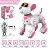 Remote Control Robot Dog Programmable Smart Interactive Stunt Robot Dog With Touch Function Singing Dancing Walking Smart Toy