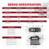 AGFRC Programmable Servo A81FHS 68KG Monster Torque Digital Brushless RC Servo for 1/5 1/8 1/10 Scale Rock Crawler Buggy Truck