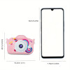 Unicorn Camera set Children's camera for 3-9 years old boys girls Children's toy digital camera Birthday gift Pink blue