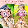 Unicorn Camera set Children's camera for 3-9 years old boys girls Children's toy digital camera Birthday gift Pink blue