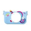 Unicorn Camera set Children's camera for 3-9 years old boys girls Children's toy digital camera Birthday gift Pink blue