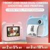 Children Digital Camera Instant Print for Kids Thermal Print Camera Instant Photo Printing Camera Video Toys+32G Memory Card