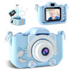 Portable children's digital cartoon camera, children's toys, cartoon camera, 2 inch color display, gifts for girls and boys, 108