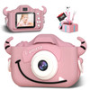 HD 1080P Kids Digital Camera Children Camera with USB Charger Built-In Game Camera Shockproof Silicone Protection Cover