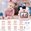 Children Digital Camera 2.4Inch Kids Instant Camera HD Mini Digital Video Camera Thermal Print Camera Educational Toys Gift