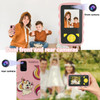 Phone Shape Kids Camera Toys 1080P HD Digital Dual Lens Selfie Smart Phone Video Camera With Games for Child Outdoor Photography