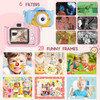 Children's camera, digital camera for 3-12 years old boys and girls children toy gifts, birthday gifts, selfie HD video cameras