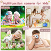 Children's camera, digital camera for 3-12 years old boys and girls children toy gifts, birthday gifts, selfie HD video cameras