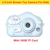 Children's 3.5 inch Ips HD Screen Camera Video Recorder Kids Digital Photo Camera Girl's Toy Child Camera Boy's Birthday Gifts Children's 3.5 inch Ips HD Screen Camera Video Recorder Kids Digital Photo Camera Girl's Toy Child Camera Boy's Birthday Gifts