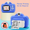 Kids Instant Print Camera Toy 1080P HD Video Digital Camera WIFI Phone Printing Photo Camera for Children Girl Boy Birthday Gift