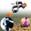 2Pcs Universal Fishing Chair Umbrella Stand Fits The Tube 25mm for Outdoors