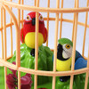 Singing&Chirping Bird In Cage Realistic Sounds&MovementsSinging Chirping Bird Toy In Cage Realistic Sounds Movements Activated