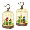 Singing&Chirping Bird In Cage Realistic Sounds&MovementsSinging Chirping Bird Toy In Cage Realistic Sounds Movements Activated