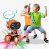 Cute 6-Claw LED Light Musical Dancing Robot: An Educational and Interactive Toy for Kids (Not Include Battery)