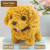 Electric Pet Simulation Plush Toys Without Battery Cute Electric Puppy Electronic Toy Can Walk Bark Nod Electric Plush Robot Dog