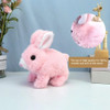 Electronic Pet Toys Plush Electric Rabbit Simulation Can Walk To Make A Sound Shaking Ears Long Hair Rabbit Children's Gifts