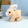 Electronic Pet Toys Plush Electric Rabbit Simulation Can Walk To Make A Sound Shaking Ears Long Hair Rabbit Children's Gifts