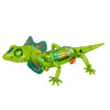 Walking Lizard Model Robotic Toys Battery Operated with Sounds Lights Crawling Removable Tail Funny Animal
