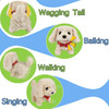 10Pcs Dog Toys Pet Toys for kids Walking and Barking Electronic Interactive Plush Dogs Gift for Kids over 3 Years Old