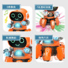 Dance Music 6 Claws Robot Octopus Spider Robots Vehicle Birthday Gift Toys For Children Kids Early Education Baby Toy Boys Girls