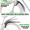 Rbrl Mtb Mudguard Adjustable Bicycle Fender Sets Patent Design E-bike Rbrl Mtb Mudguard Adjustable Bicycle Fender Sets Patent Design E-bike