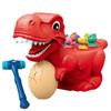 Hammering Pounding Toy Dinosaur Shape Motor Skill Toy With Sound & Light Random Hammer Color Battery Powered Breakthrough Game