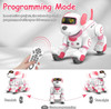 New Remote Control Robot Dog Programable Wireless Gesture Sensing English Version Electronic Pet Kid Gift Robot Toys