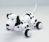 High quality And New Lovely Black Robotic Intelligent Electronic Walking Dog Children Friend Partner Toy with Music Light Hot