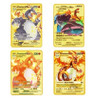 10000 Point Gx Vmax Pokemon Metal Card English Charizard Golden Limited Edition Kids Gift Game Energy Battle Collection Cards