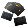 Black Gold Playing Card Game 54 Card Group Waterproof Poker Suit Magic Package Board Game Party Collection Gift